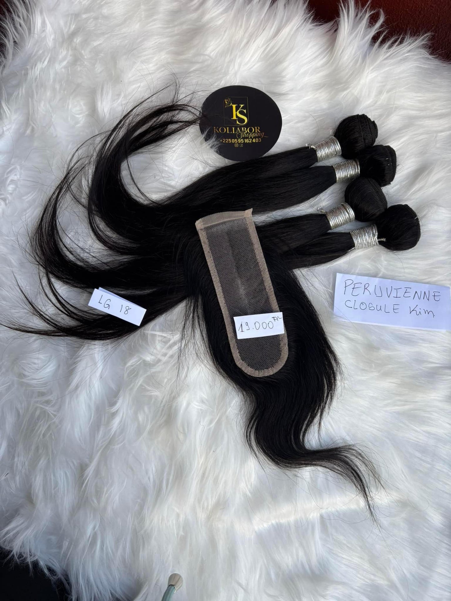 Boule de Mèches Péruvienne – Longueur 18