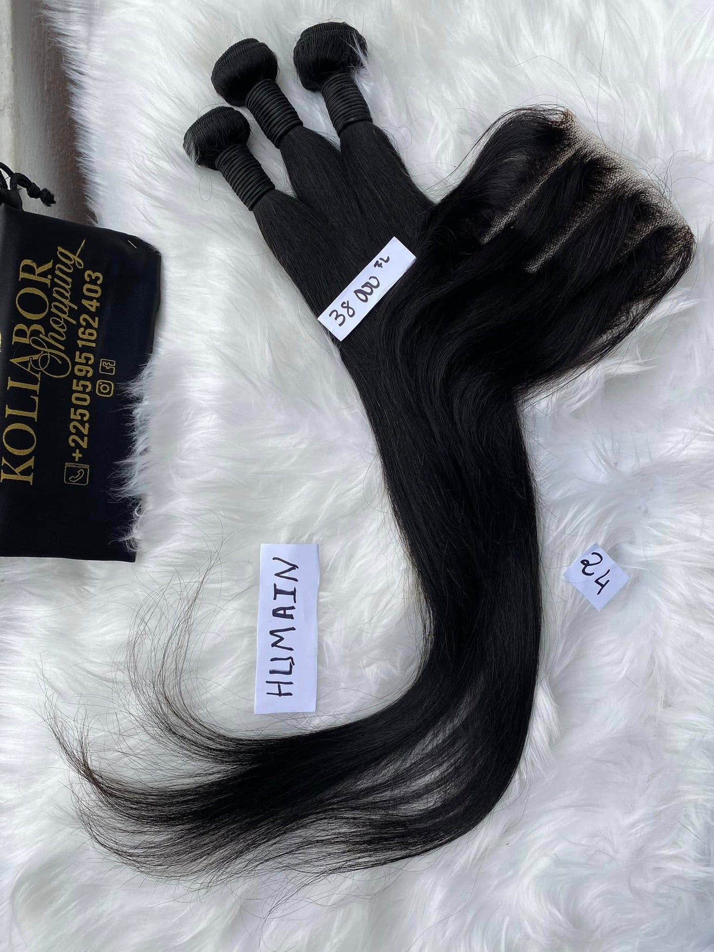 Boule de Mèches Humaines – Longueur 24