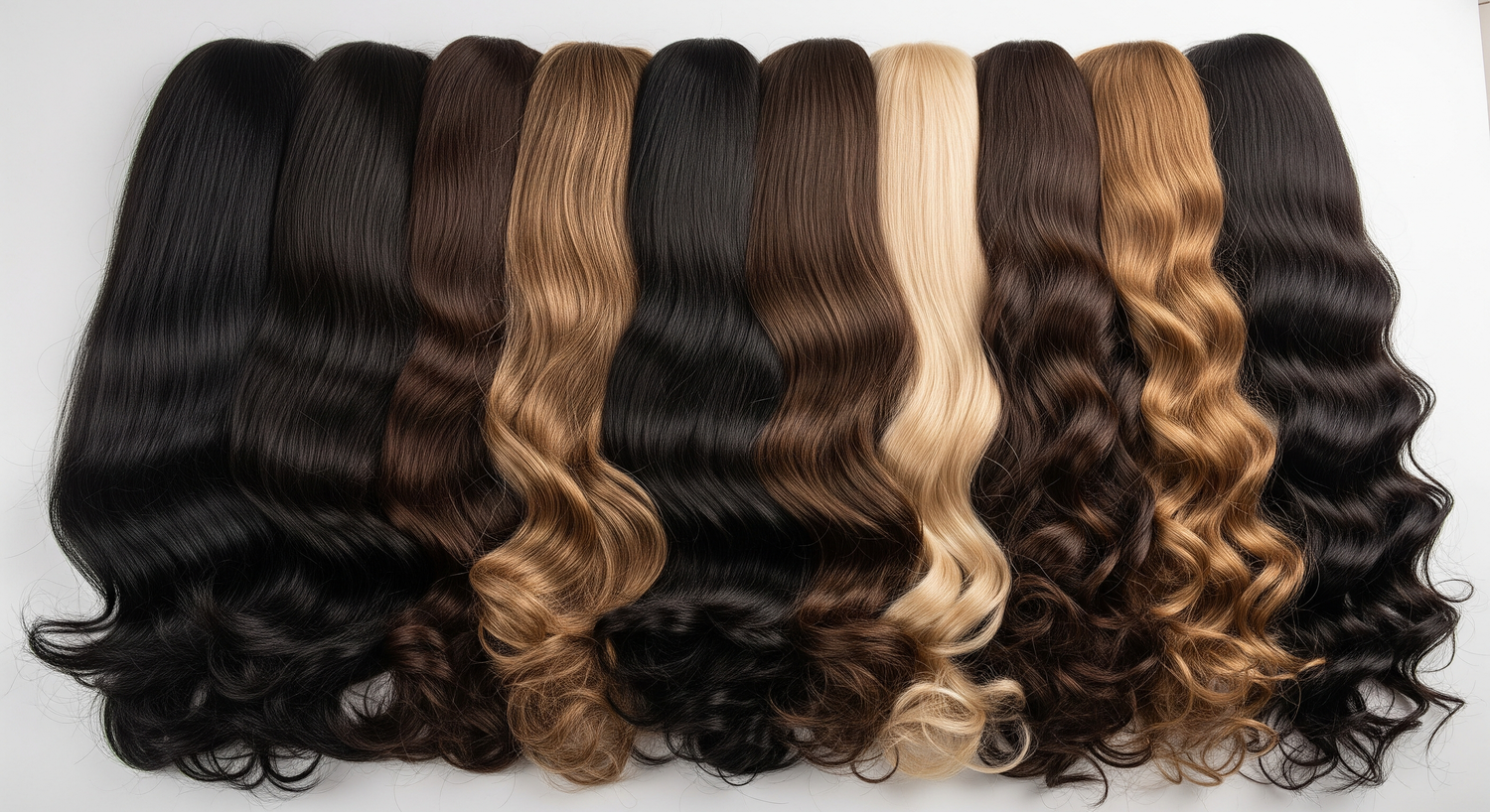 10 à  100.000 FR - Pack Ultra Économique – 10 Perruques