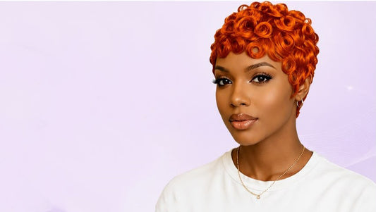 MINI COUPE CHIOMA - COULEUR ORANGÉE