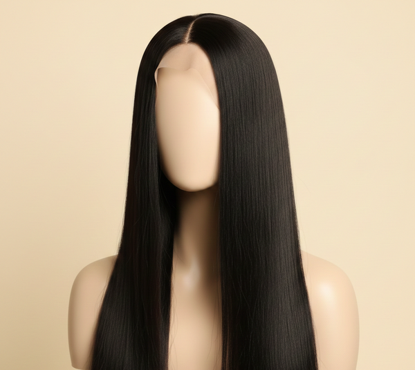 Perruque Lisse Longue – Noir Classique