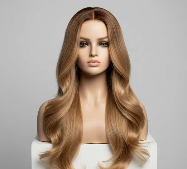 Perruque Blond Miel Ombré – Honey Glow