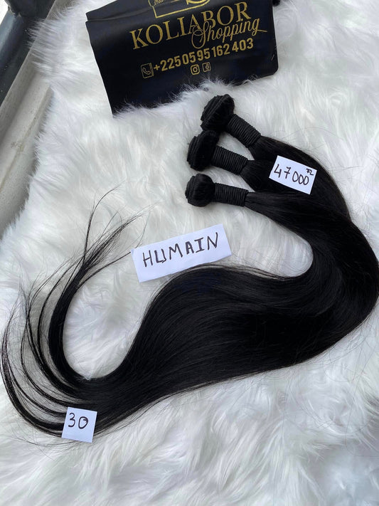 Boule de Mèches Humaine – Longueur 30