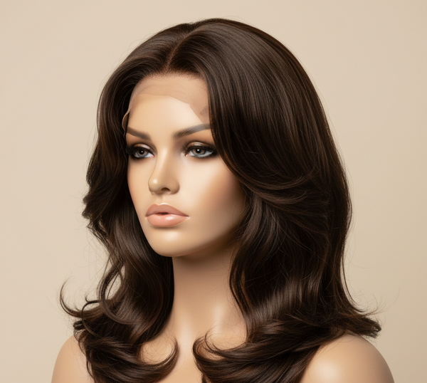 Perruque Brune Chocolat – Brown Classic Chic