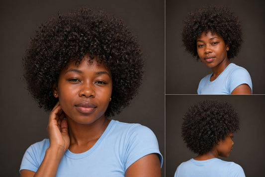 Perruque Afro – Couleur N°2 Naturelle