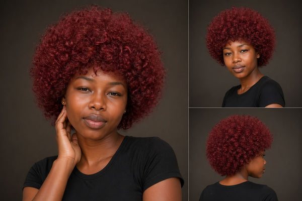 Affro rouge 99j
