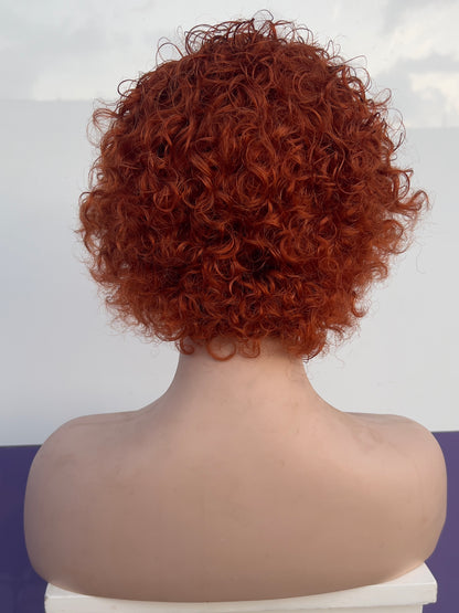 Perruque Pixie 2Thon Orangé