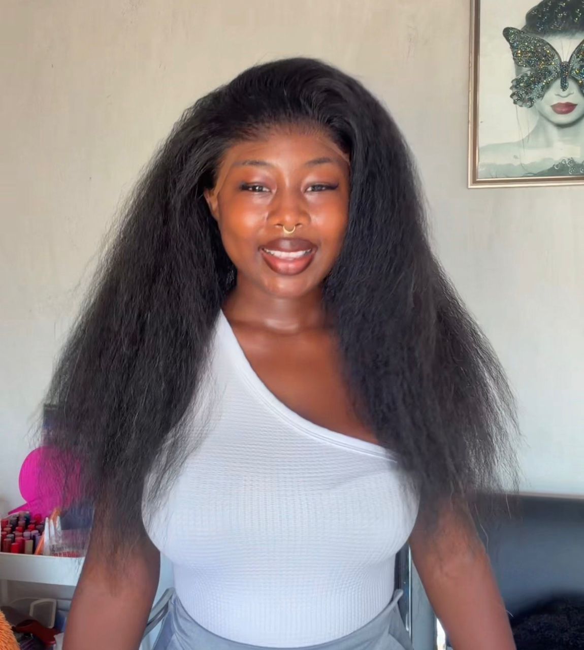 Perruque Effet Cheveux – Taille 22 (Qualité Péruvienne)