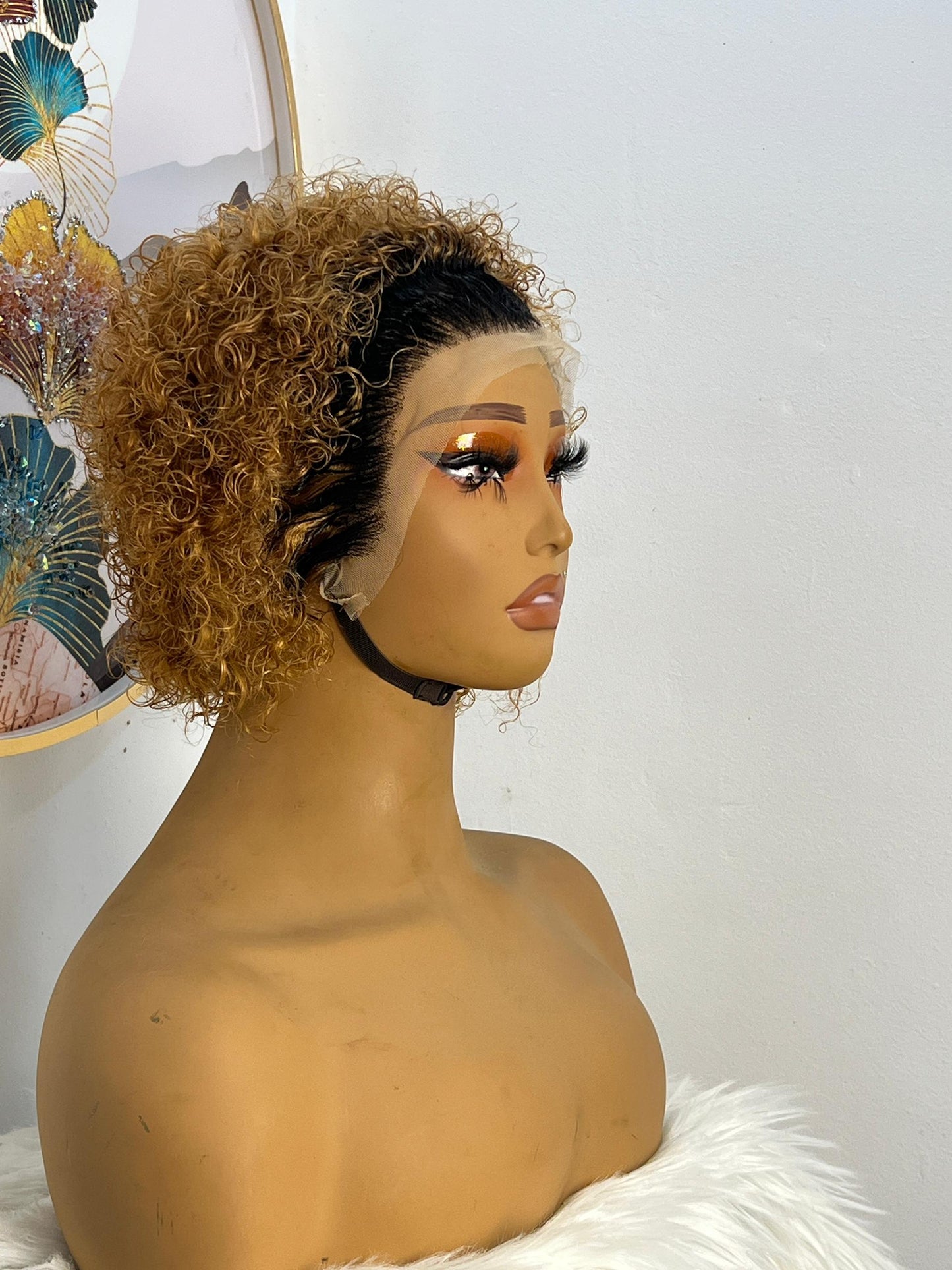 Perruque Pixie Frontale – T 2Thon Blanc