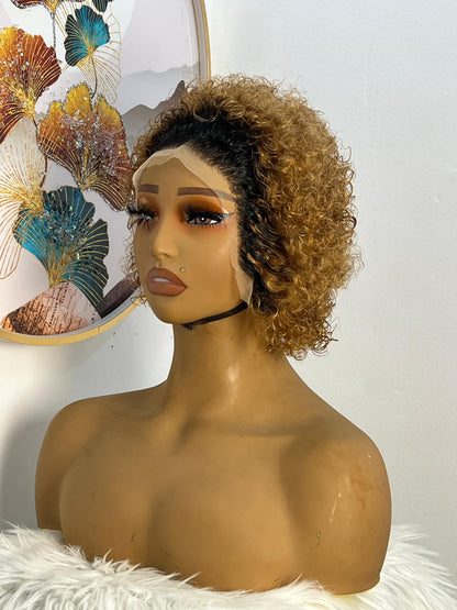 Perruque Pixie Frontale – T 2Thon Blanc