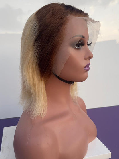 Perruque Coupe Carré 2Thon Blanc – L10