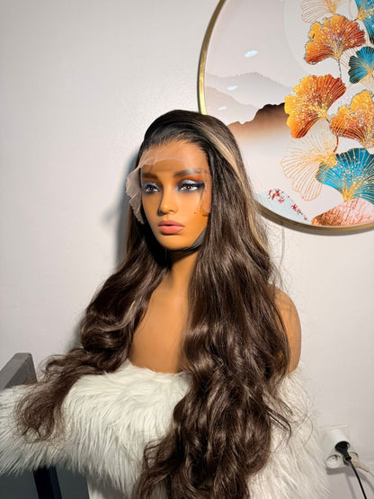 Perruque Synthétique de Lux