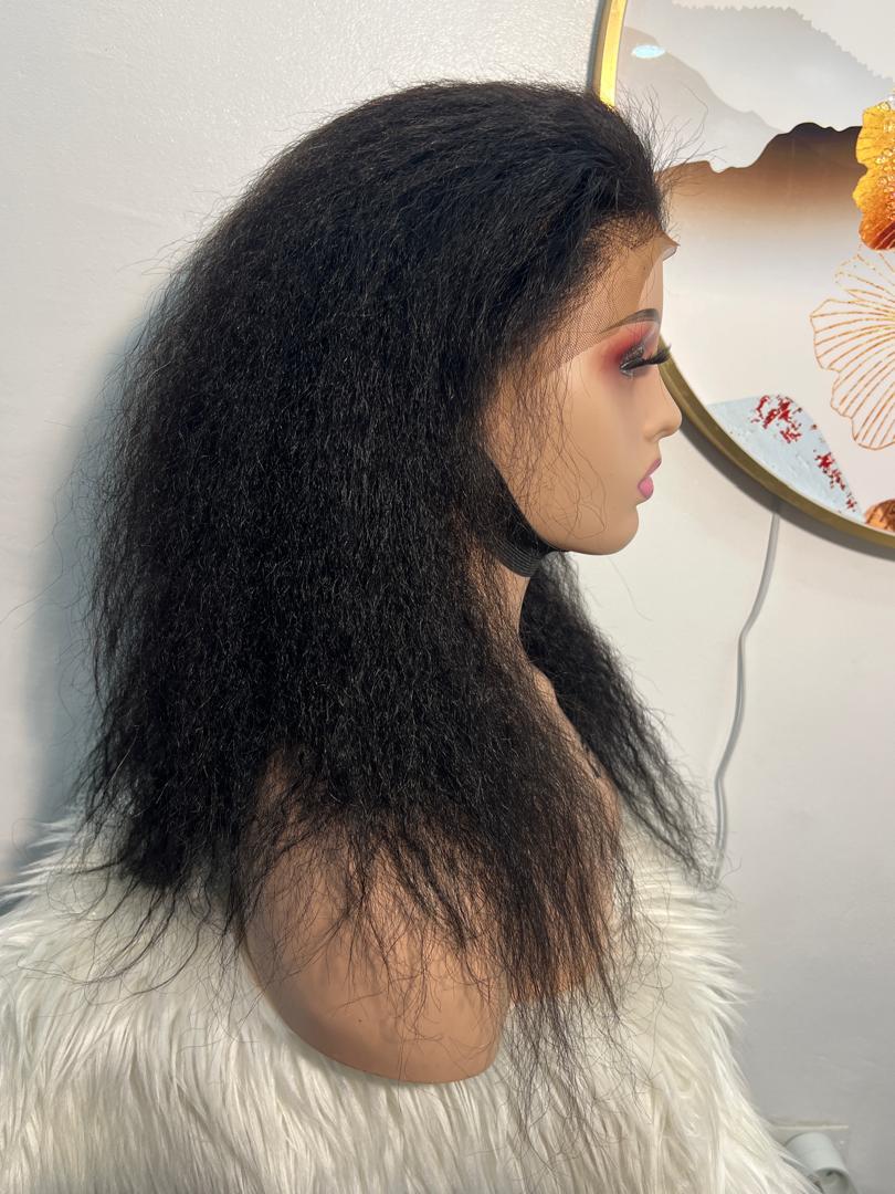 Perruque Afro Kinky Straight 16 pouces