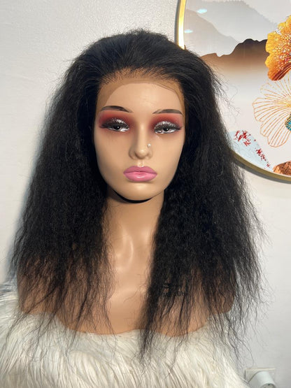 Perruque Afro Kinky Straight 16 pouces