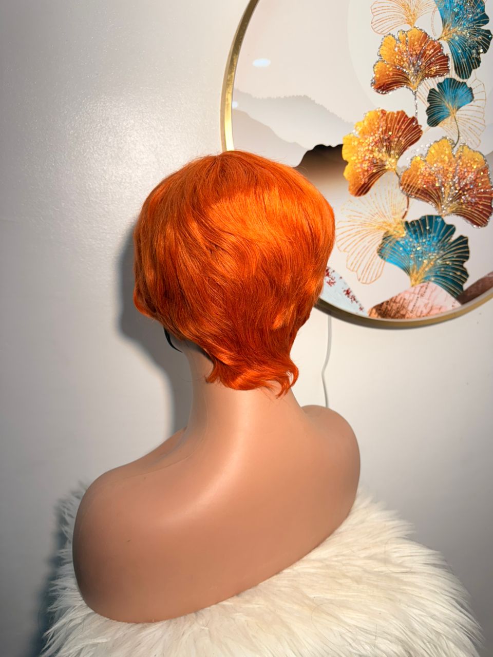 Mini Coupe Garçon - Couleur Oranger