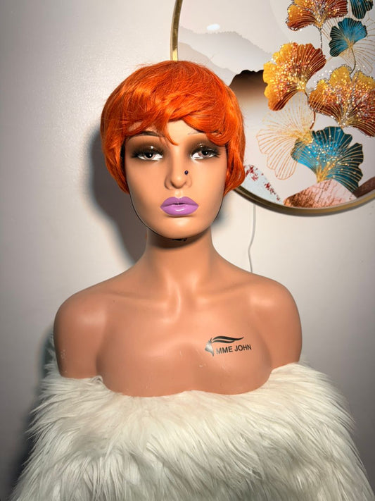 Mini Coupe Garçon - Couleur Oranger