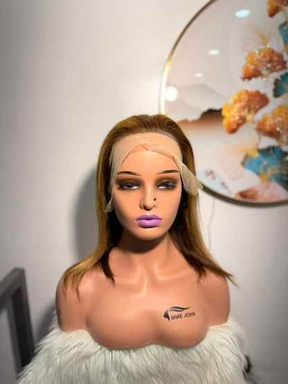 Perruque Bob Taille 16 - Couleur Piano 27