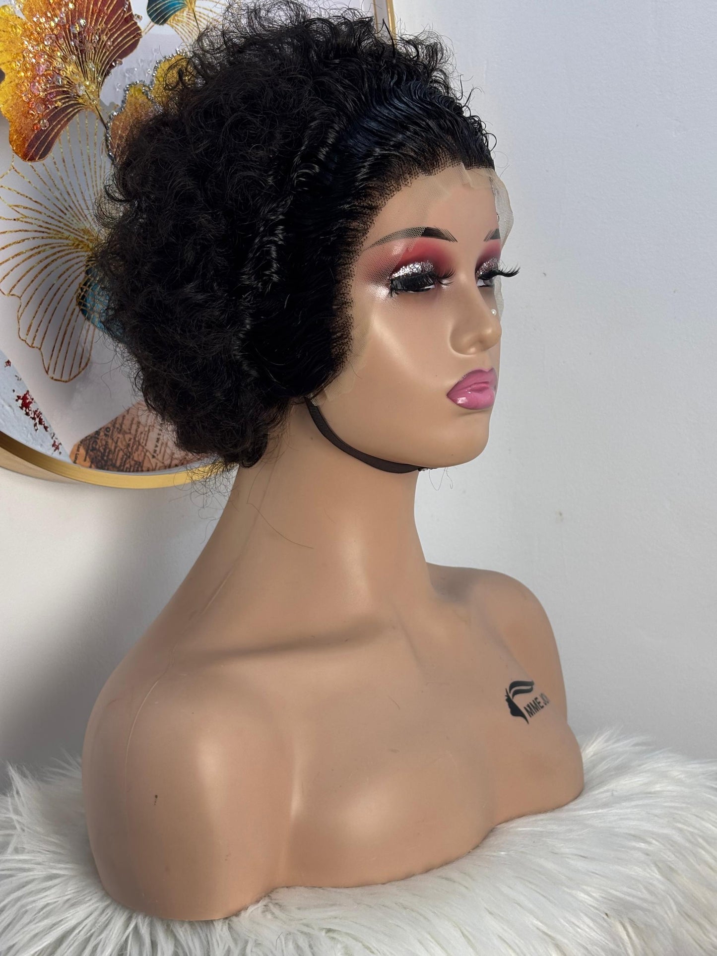 Perruque Pixie Frontale – T Noir