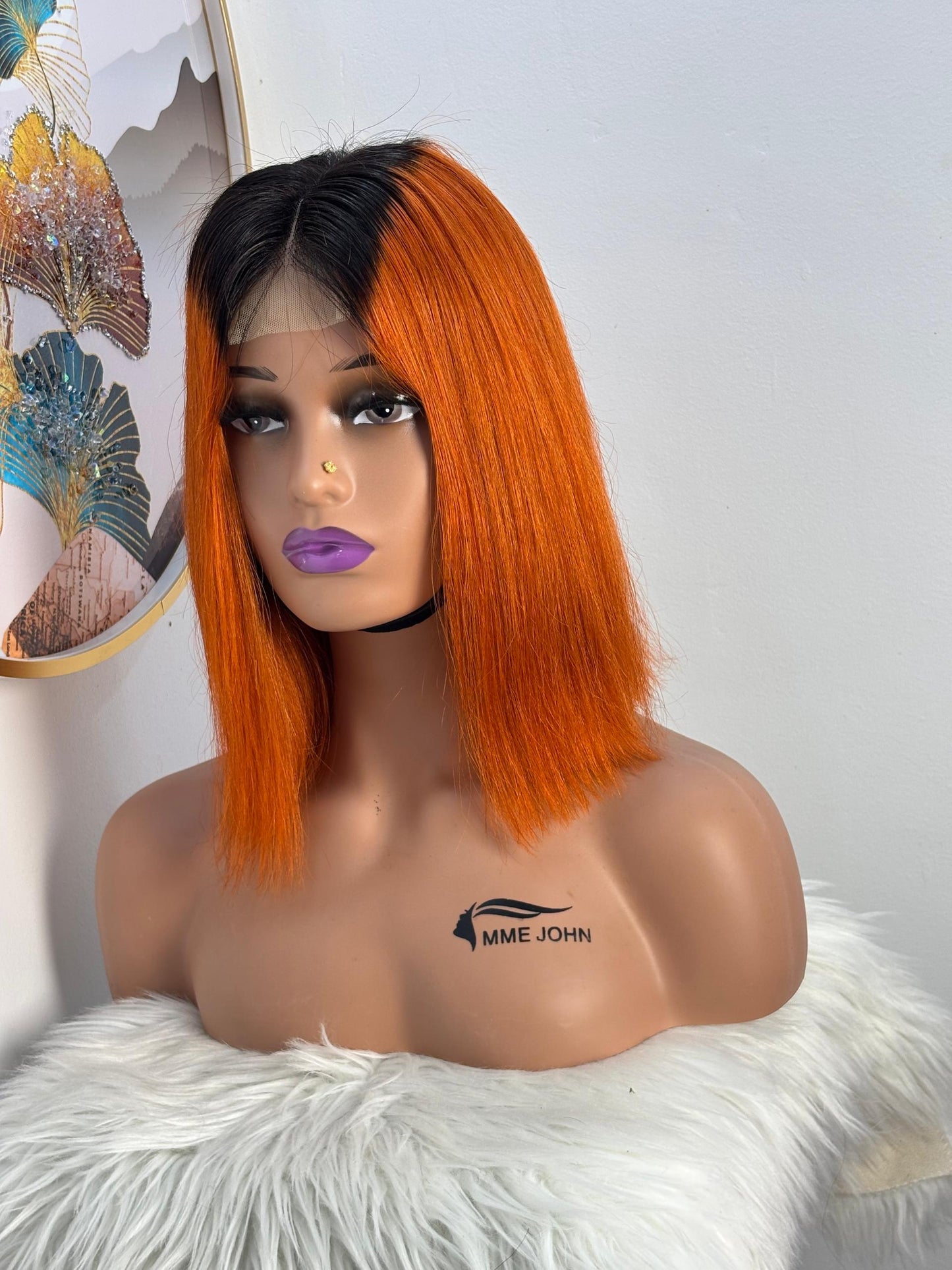 Perruque 2Thon Orangé – Longueur 24