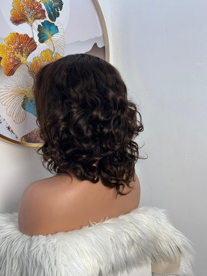 Perruque DD Bouncy Marron Foncé – T16