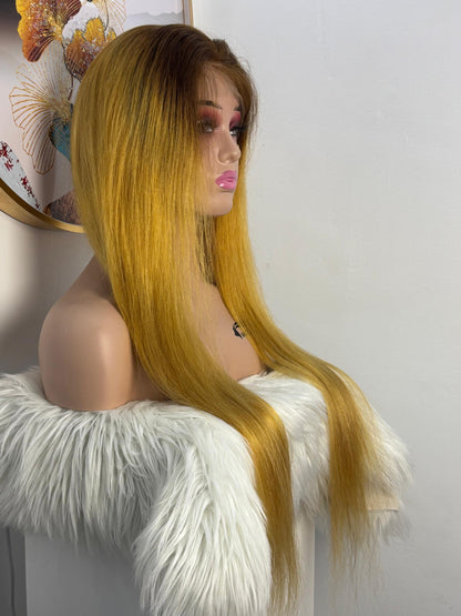 Perruque 2Thon Blanc Lisse