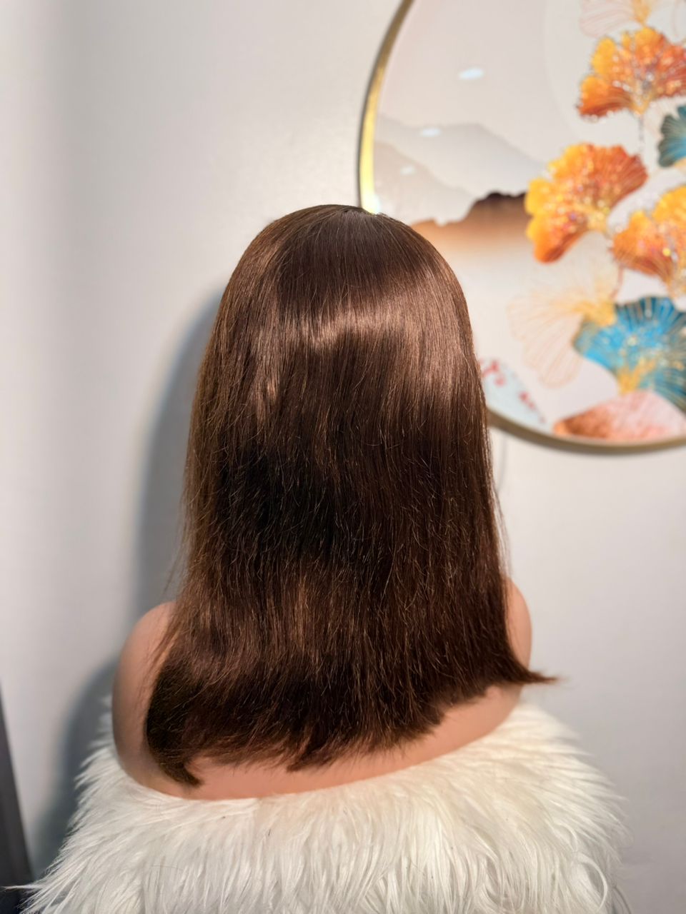 Perruque Virgin Hair 2Thon Marron - Taille 16