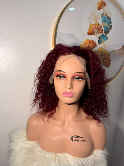 Perruque Water Wave Rouge - Taille 14