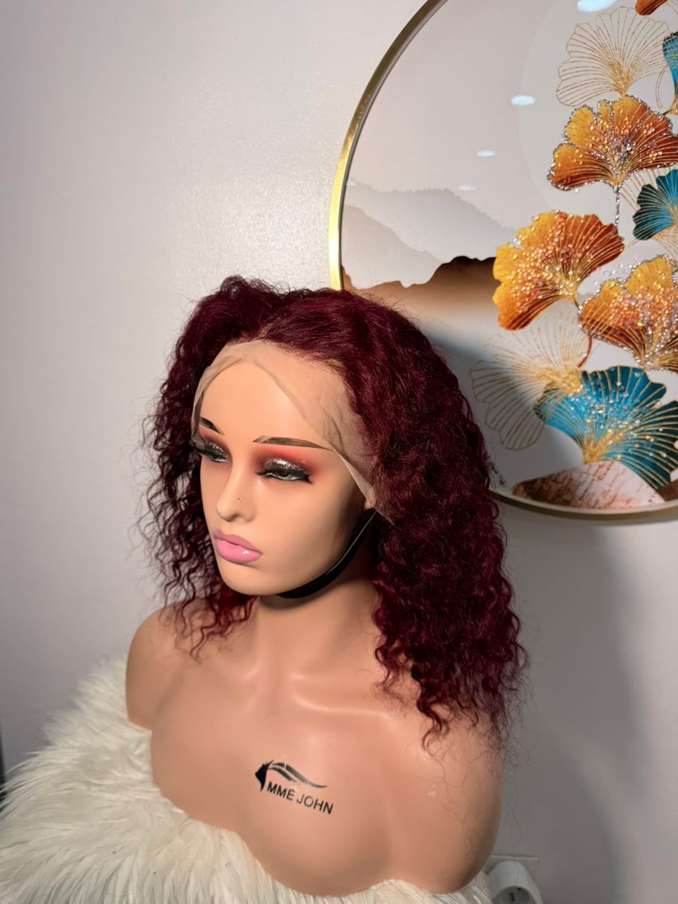 Perruque Water Wave Rouge - Taille 14