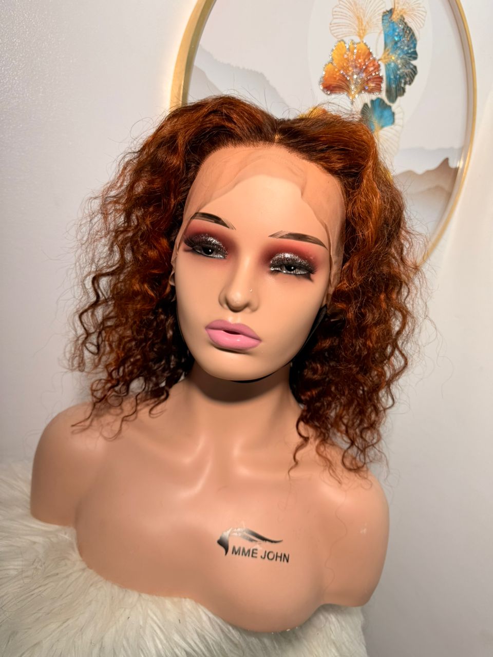 Perruque Water Wave Piano Orangé - Taille 14