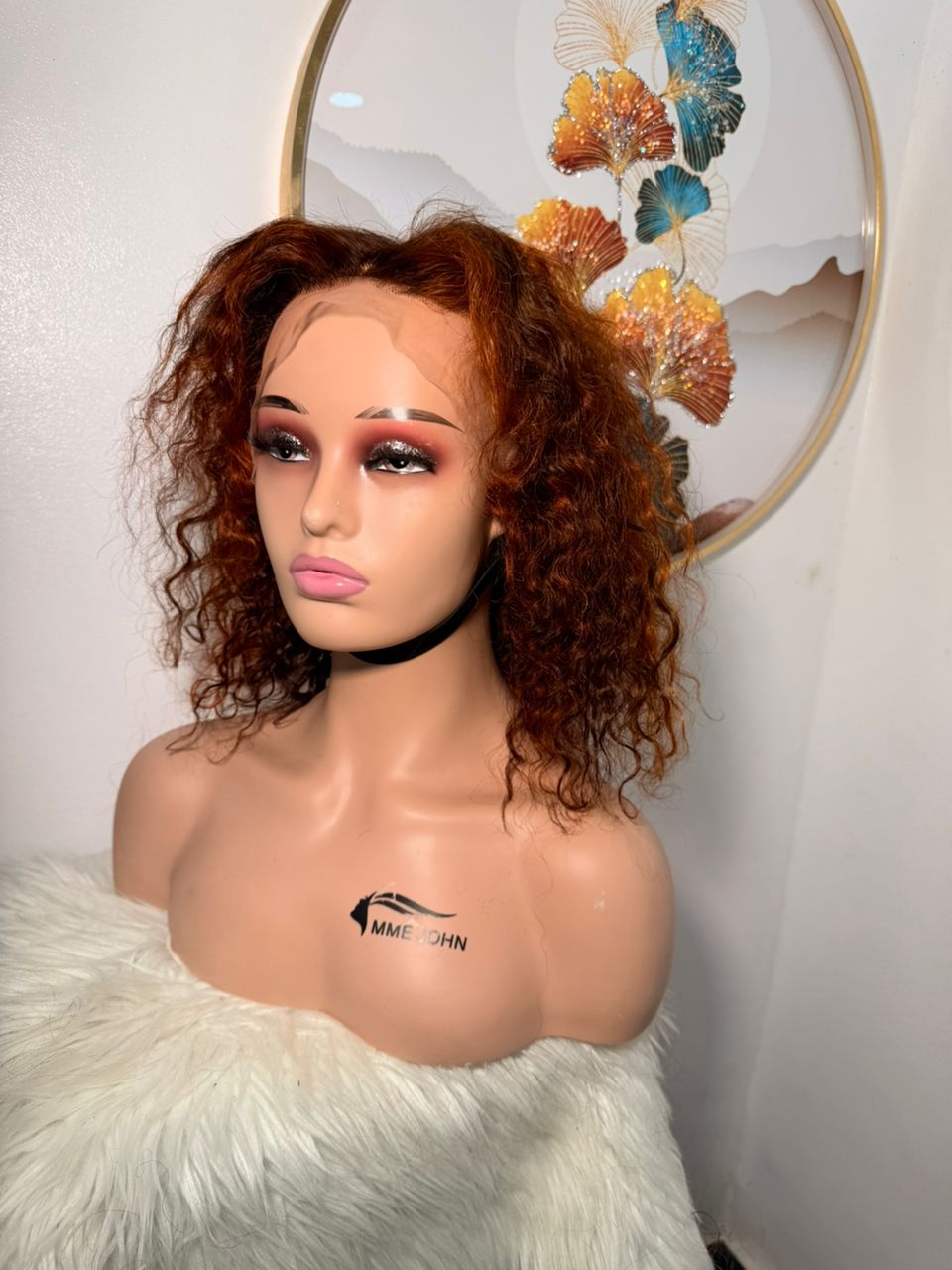 Perruque Water Wave Piano Orangé - Taille 14