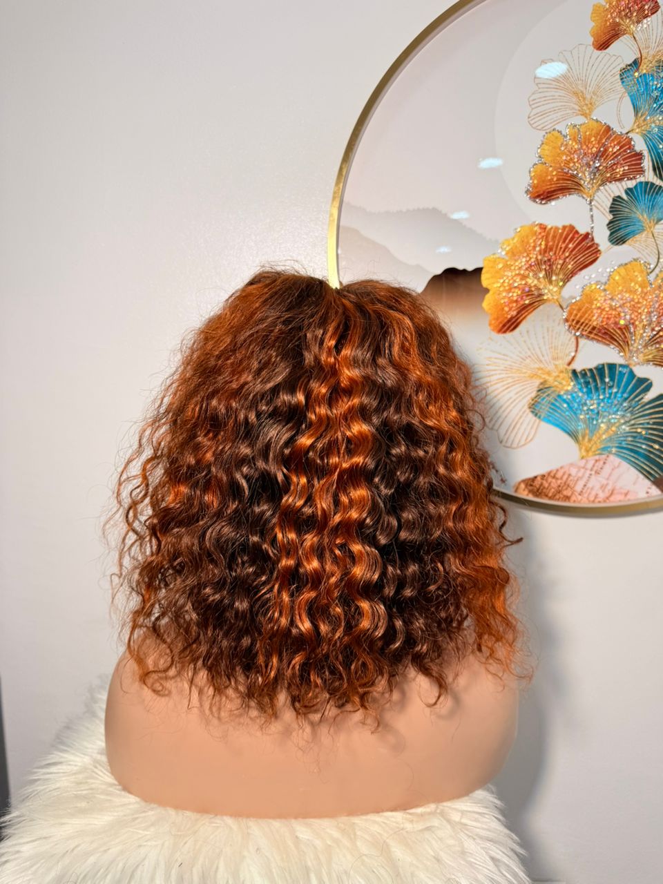 Perruque Water Wave Piano Orangé - Taille 14