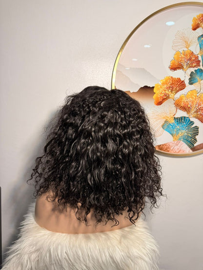 Perruque Water Wave Noire - Taille 14