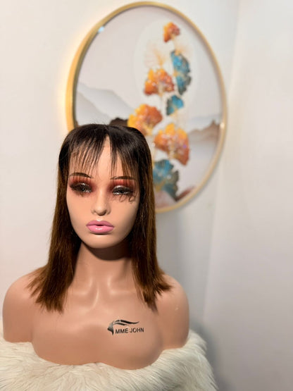 Perruque en Frange 2Thon Marron - Taille 12