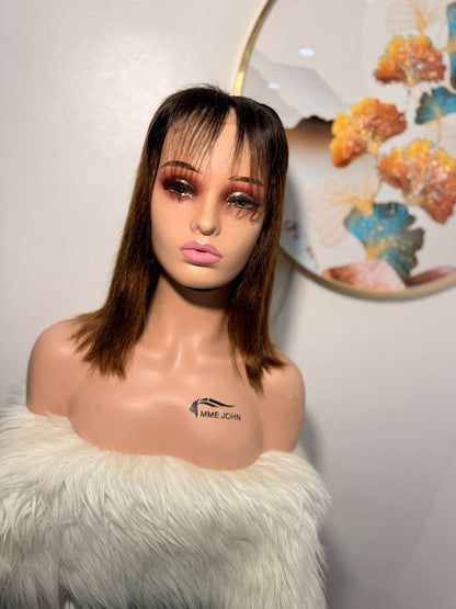 Perruque en Frange 2Thon Marron - Taille 12