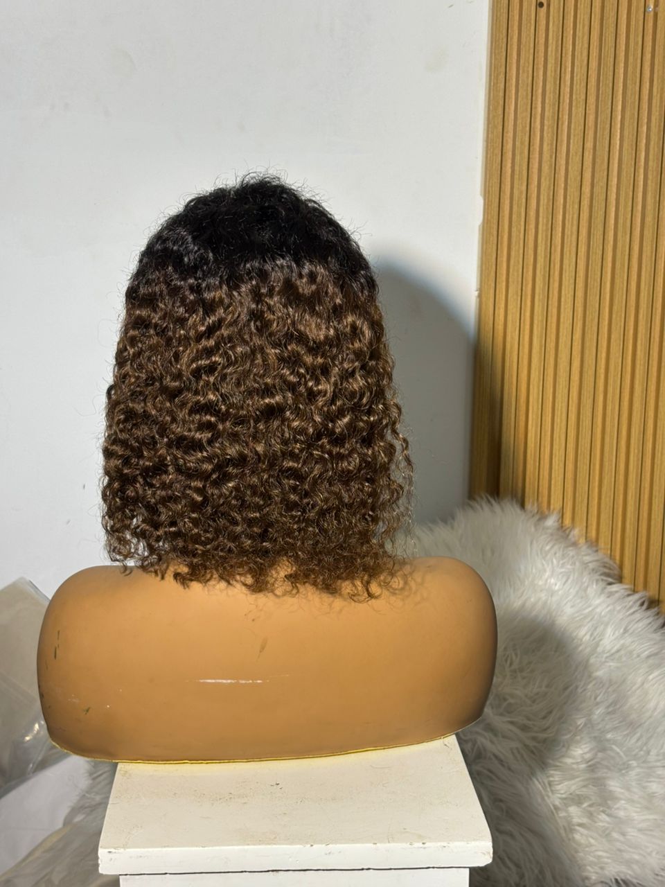 Perruque Water Wave 2Thon Marron - Taille 12