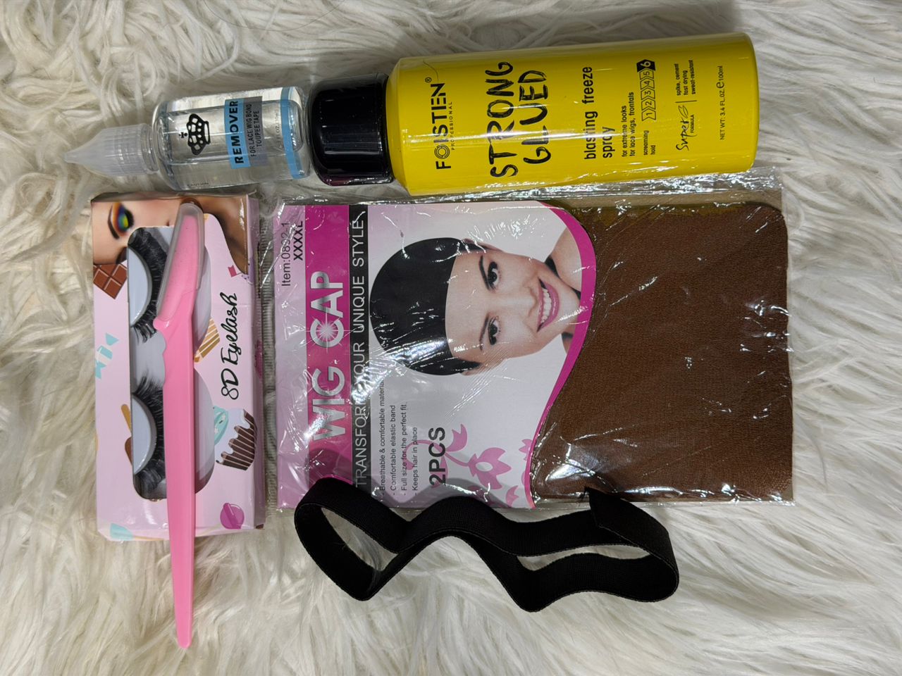 Kit de pose perruque avec colle