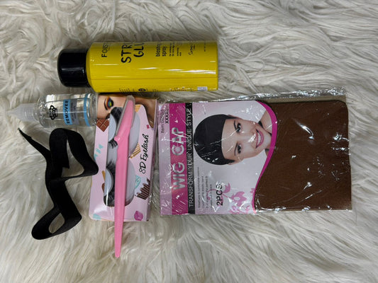 Kit de pose perruque avec colle