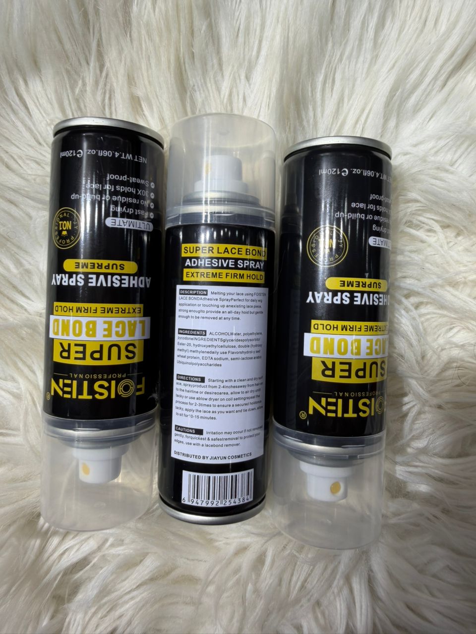 Spray collant