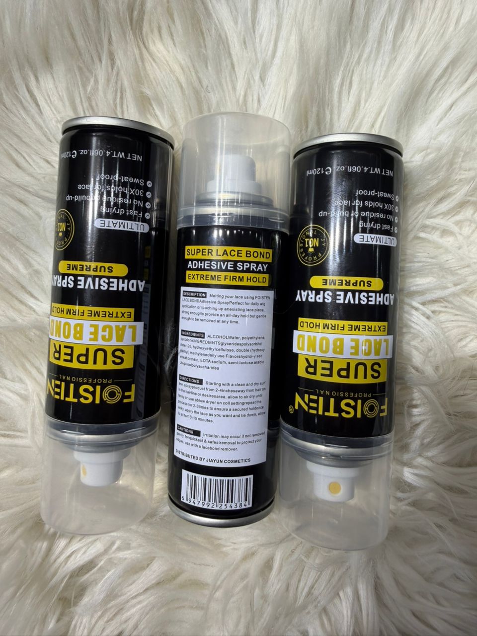 Spray collant