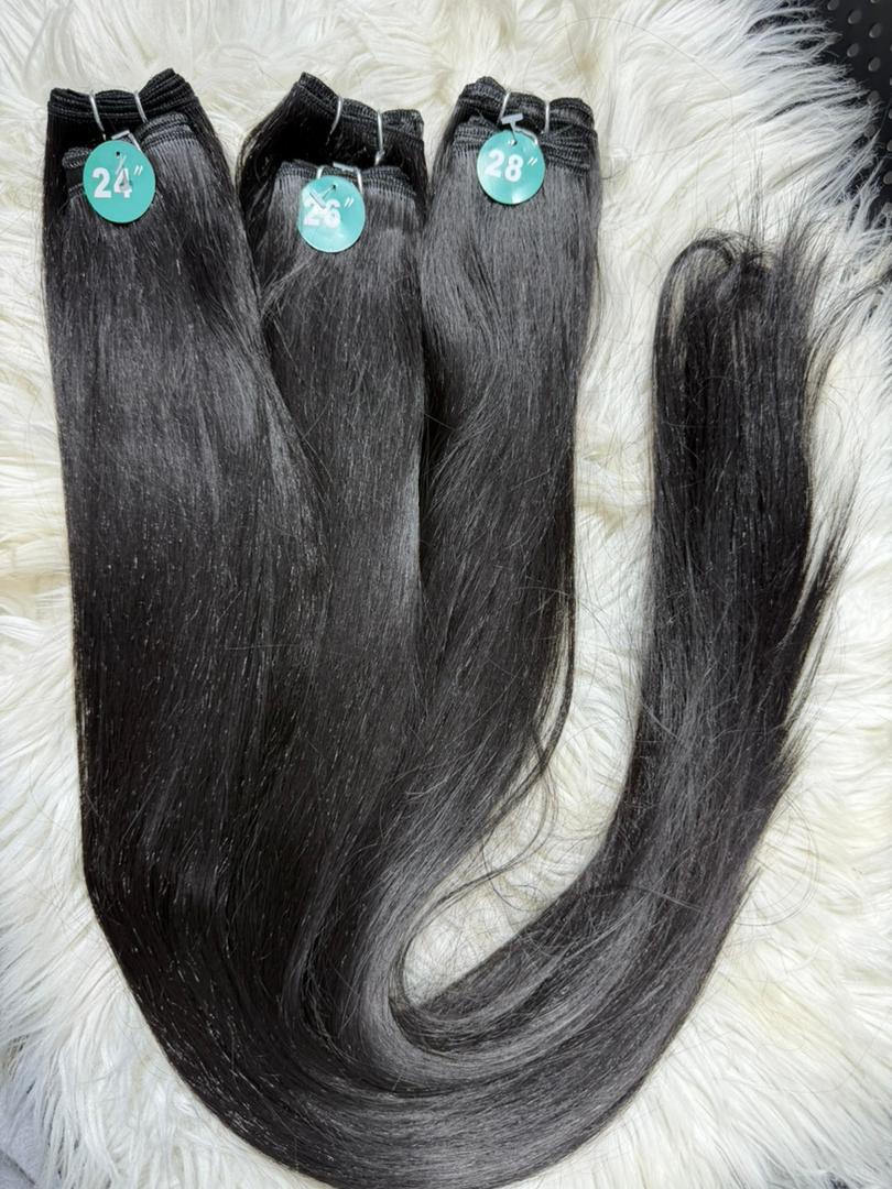 Tissage Rajout lisse Qualité naturelle