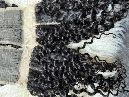 Closure 1 Raie Jerry curly Naturel