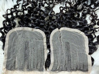 Closure 1 Raie Jerry curly Naturel