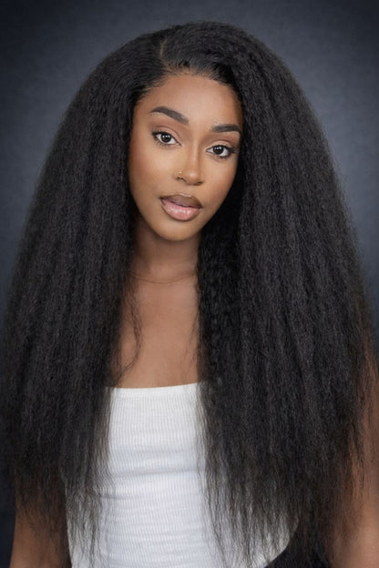 Perruque Kinky Straight 22 pouces – Longueur extra & volume naturel