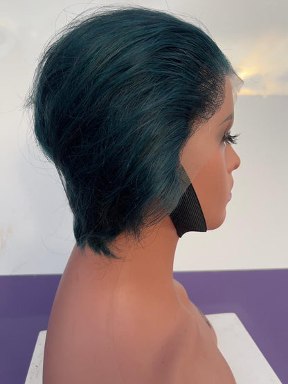 Perruque Coupe Dame Vert