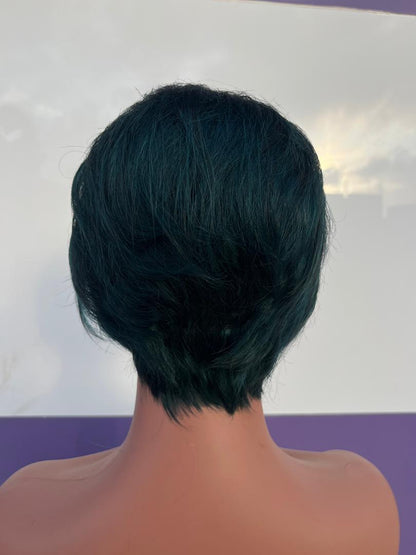 Perruque Coupe Dame Vert